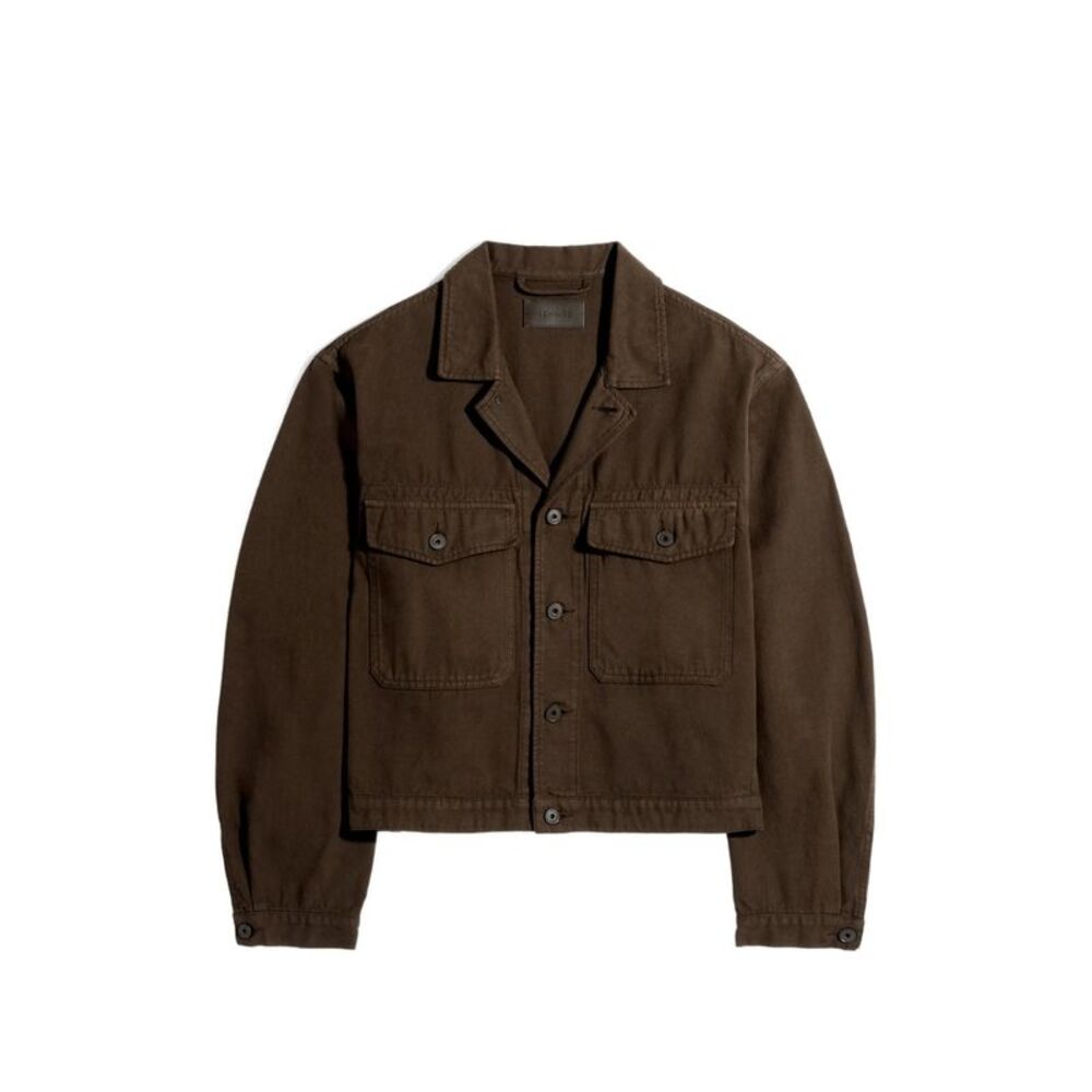 Lemaire Brown Jackets - Shirt Jackets Men